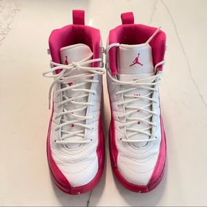 Jordan 12 white pink